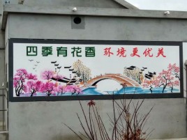 马山墙绘的特点和形势